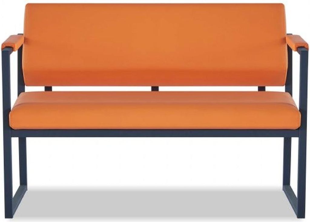 Designer Arbeitszimmer Garnitur Bürotisch Sideboard Zweisitzer Sessel