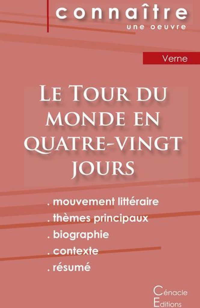 Fiche de lecture Le Tour du monde en quatre-vingt jours de Jules Verne (Analyse littéraire de référence et résumé complet)