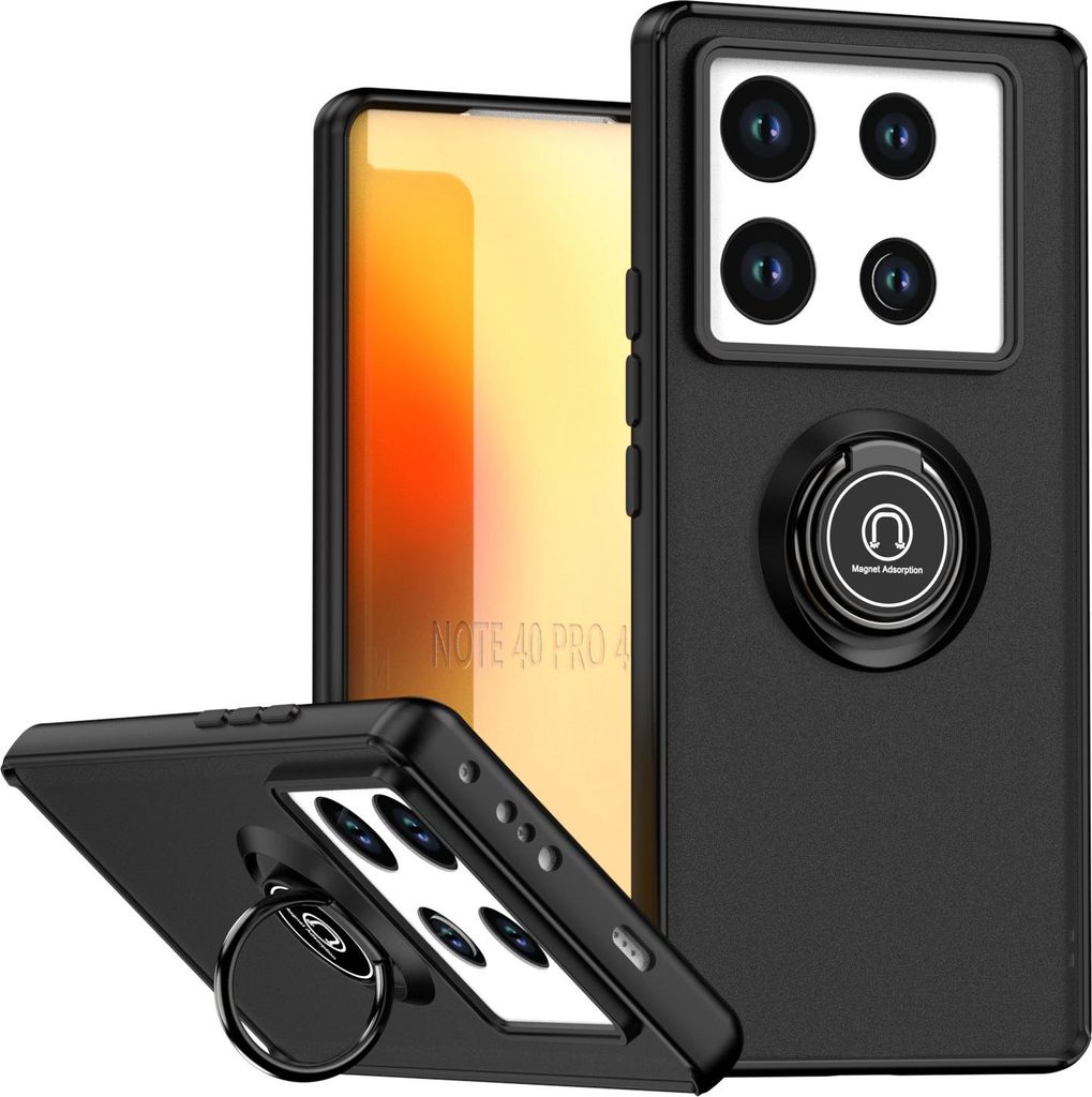Hülle für Infinix Note 40 Pro 4G/5G Matte Transluzent TPU Produktbild 