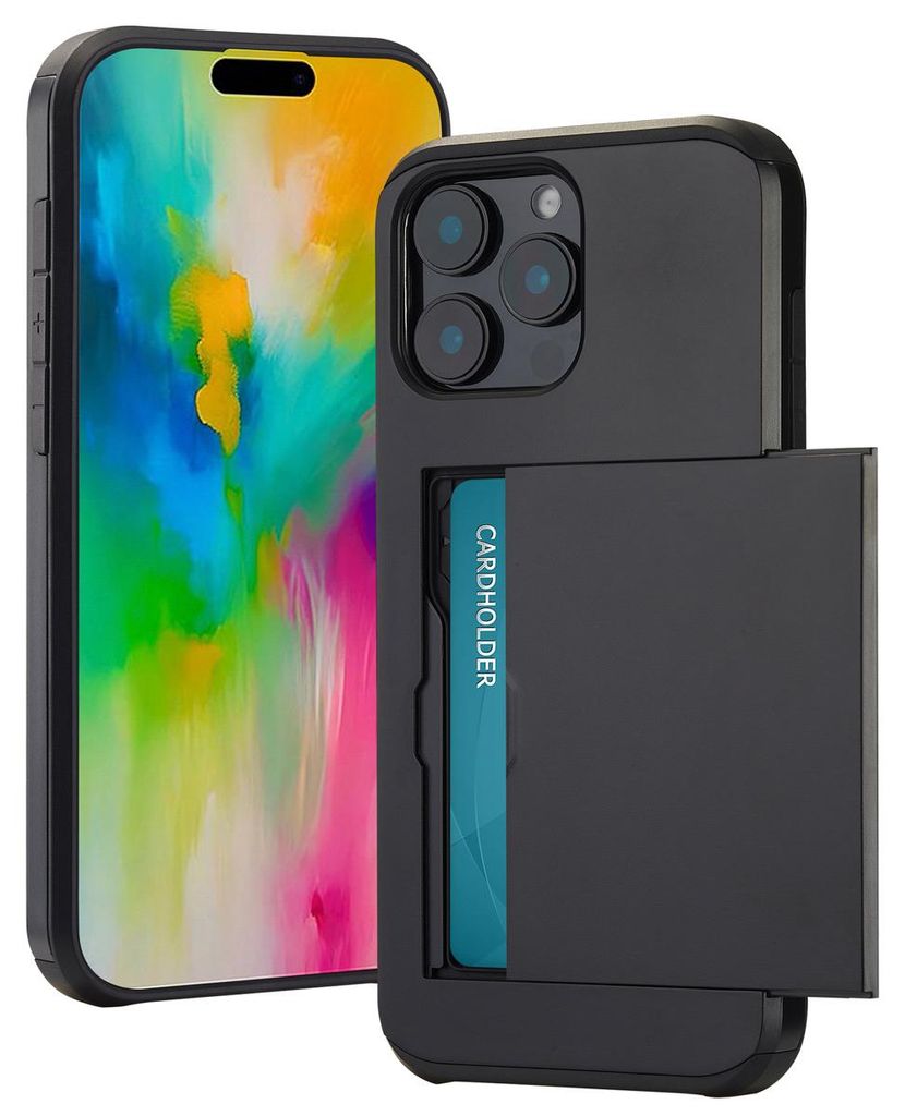 Funda Trasera con Ranura para Tarjetas para Apple iPhone 16 Imagen del producto 