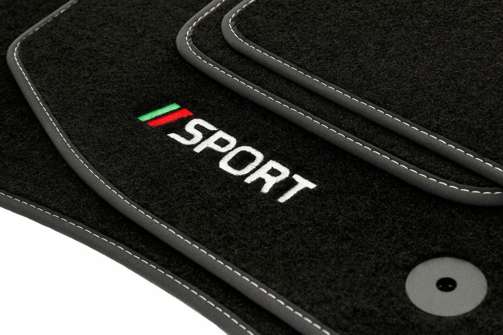 SPORT Velour Fußmatten Satz für Skoda Octavia IV (ab 2020) Produktbild 