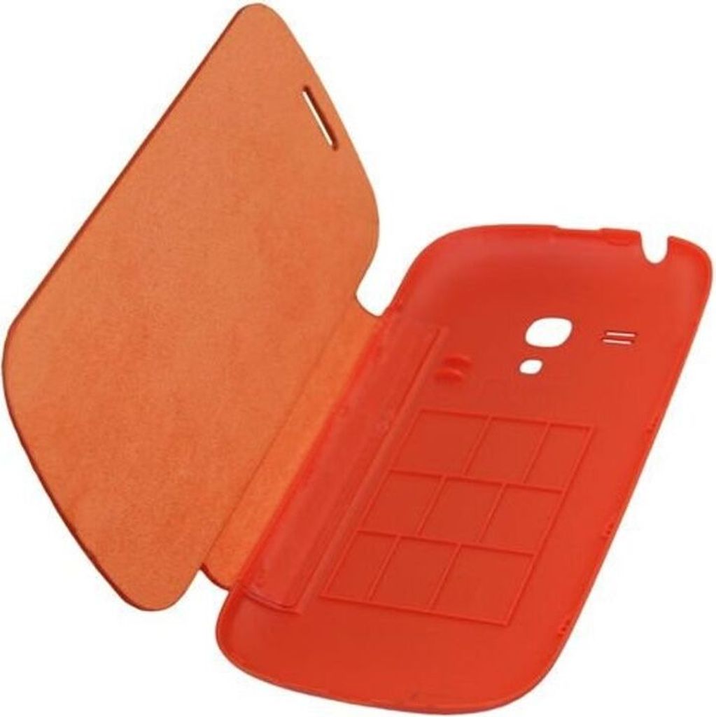 Telstar Tasche (Flipcover) für Samsung Galaxy S3 mini (I8190) orange