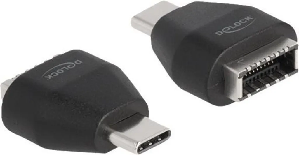 Adattatore Delock USB Type-C Maschio a USB 10 Gbps Type-E Key A Femmina