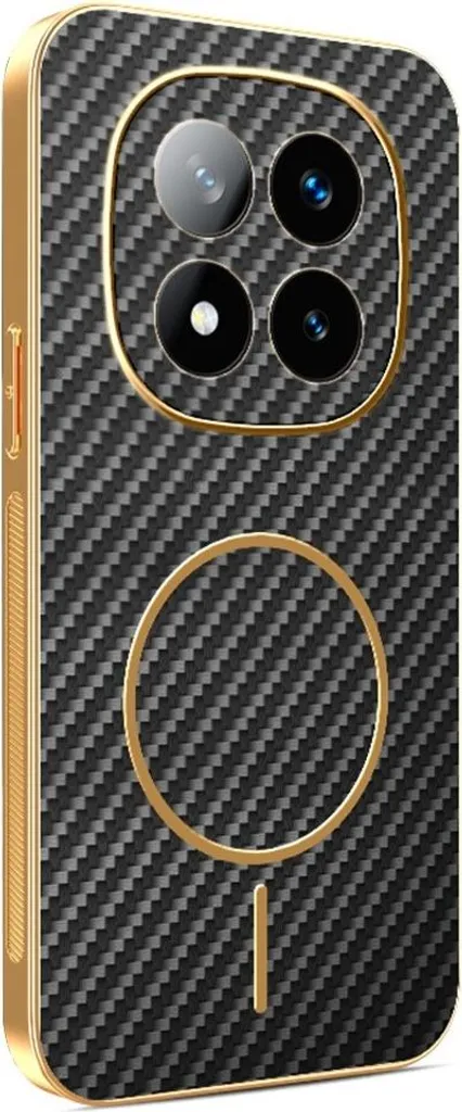 Cover MagSafe Xiaomi Redmi Note 14 Pro Plus Phonesta - Nero Opaco