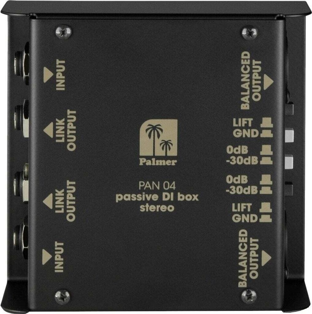 Palmer Audio PAN04, Pasívny DI box, Basgitara, Gitara, Obrázok produktu 