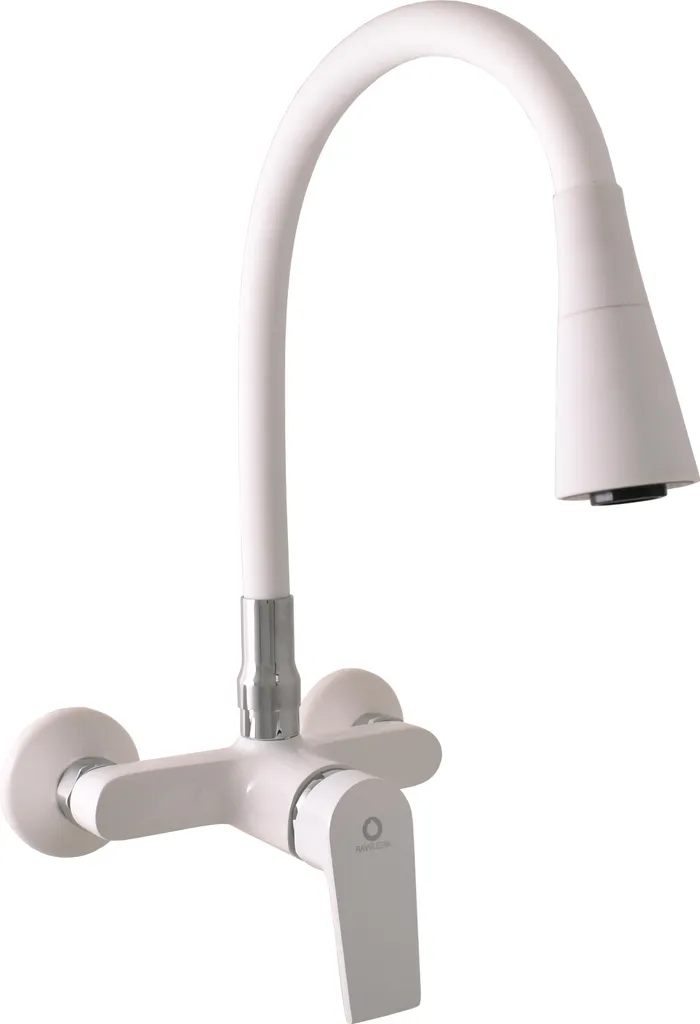 Rubinetto Lavabo a Muro COLORADO RAV Slezák Nero/Cromo - 150 mm - 9