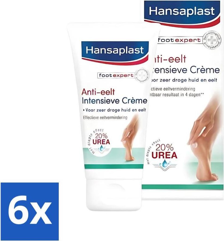Elastoplast Anti-Hornhaut-Creme 75 ml - Vorteilspack - 6 Stücke