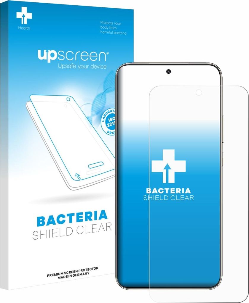 upscreen Schutzfolie für Honor X70 Displayschutz Displayschutzfolie Folie Klar antibakteriell