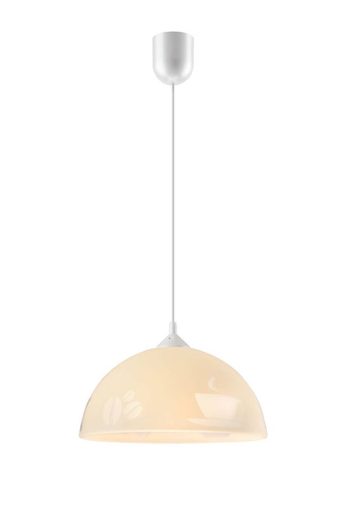 Deckenleuchte E27 gelb Ø30cm H:60cm dimmbar