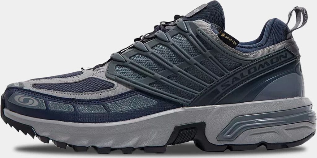 Salomon ACS Pro GTX Navy Blue Nights Dunkelblau Outdoor Sneaker GORE TEX - 37 1/3
