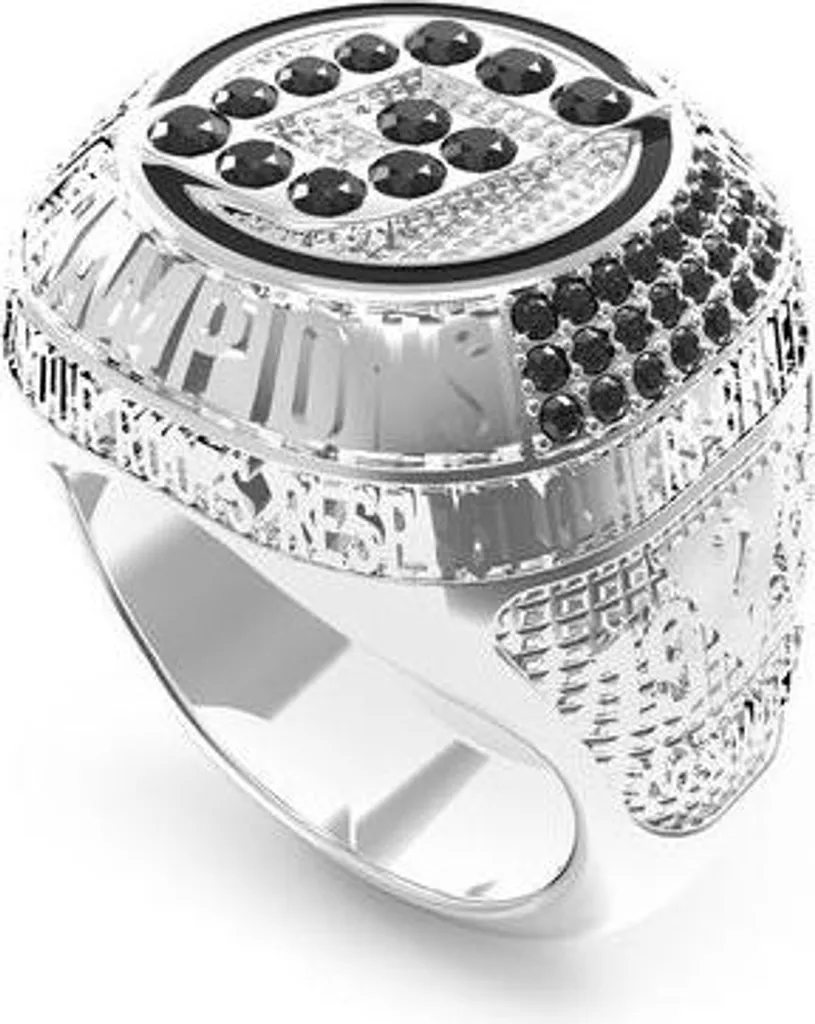 Bague Homme Guess JUMR01370JWST66 Taille 26 Anti-Rayures en Acier Pur