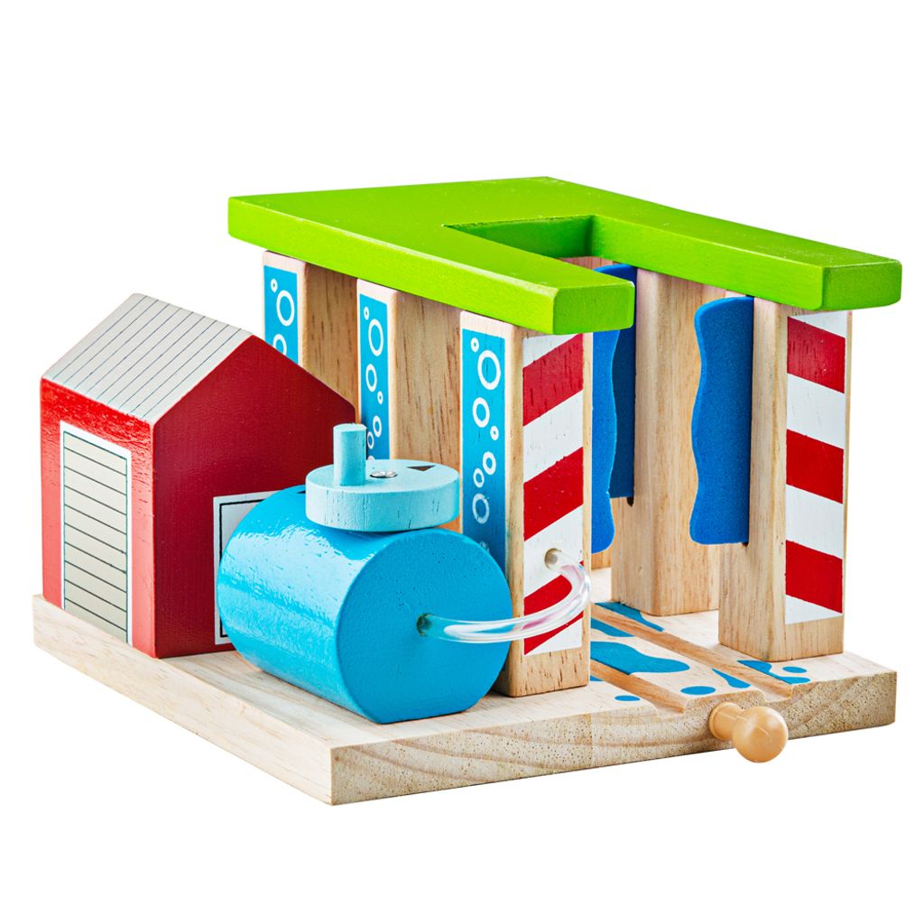Bigjigs Rail Train Autowäsche Produktbild 