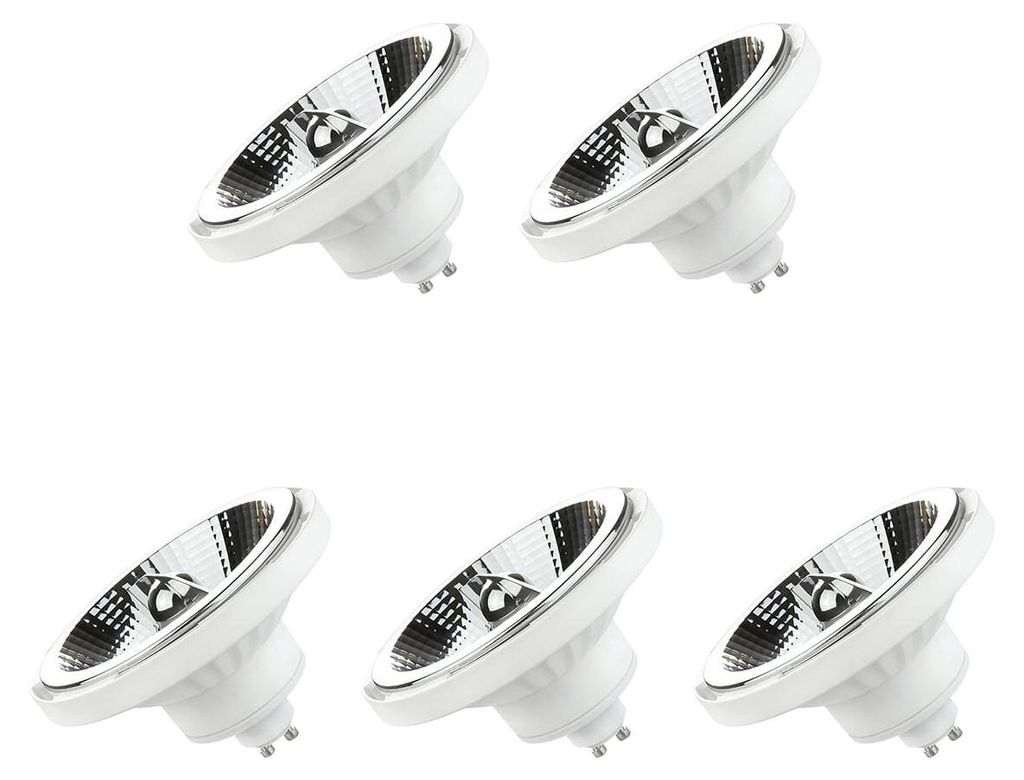 Spectrum GU10 LED Spot Lampe 1200lm 3000K Warmweiß 230V 5 Stück