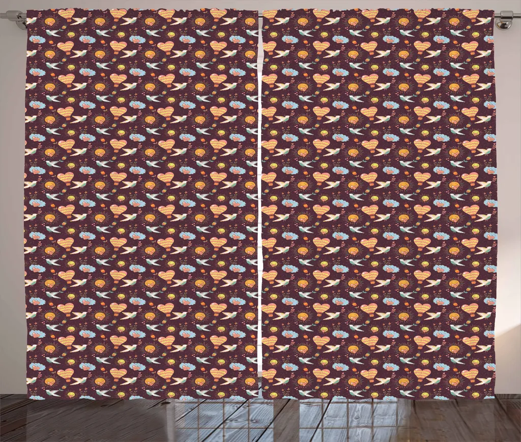 Tenda Rustica ABAKUHAUS 280x175 cm Nuvole e Sole - Arredo Casa Online