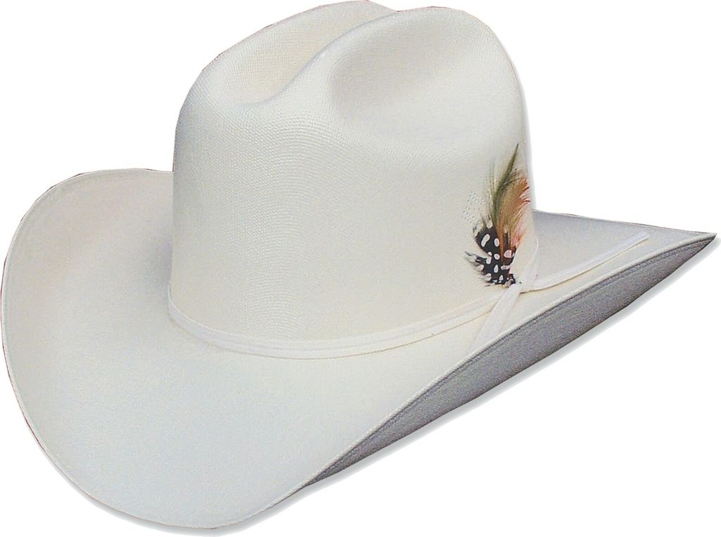 Westernhut Cowboy Biker Strohhut »ARIZONA« Weiß