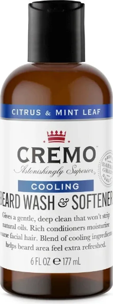 Shampooing Barbe Adoucissant Cremo Formule 2en1 Menthe et Agrumes 177ml
