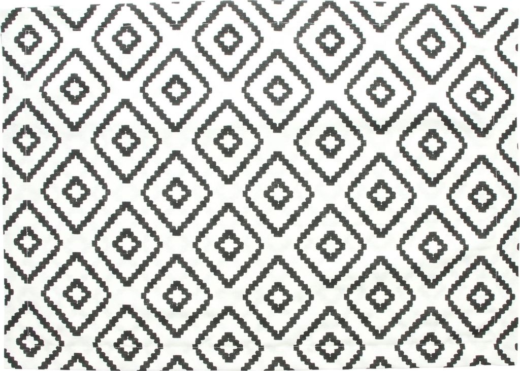 Outdoor Kissenhülle White & Black 60x40cm – wasserabweisend