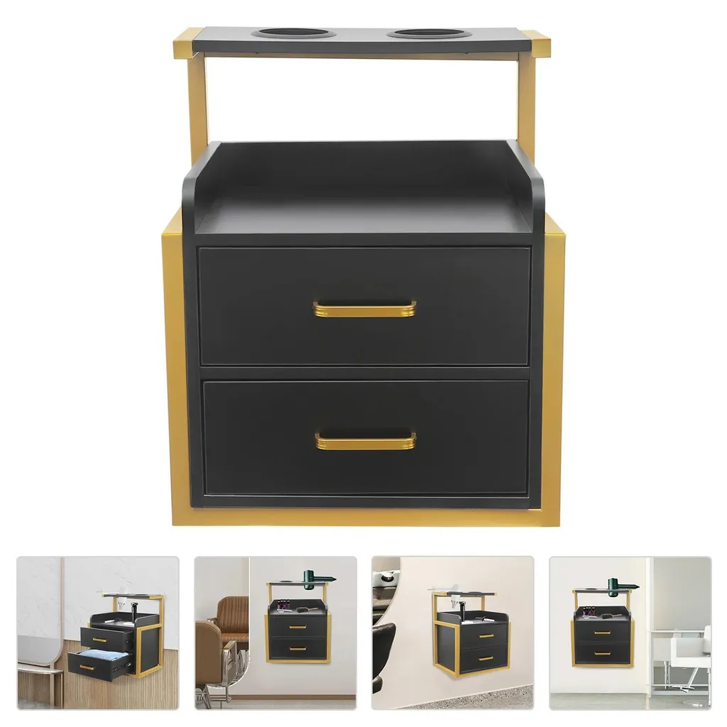Meuble indépendant robuste avec structure métallique et bois MDF