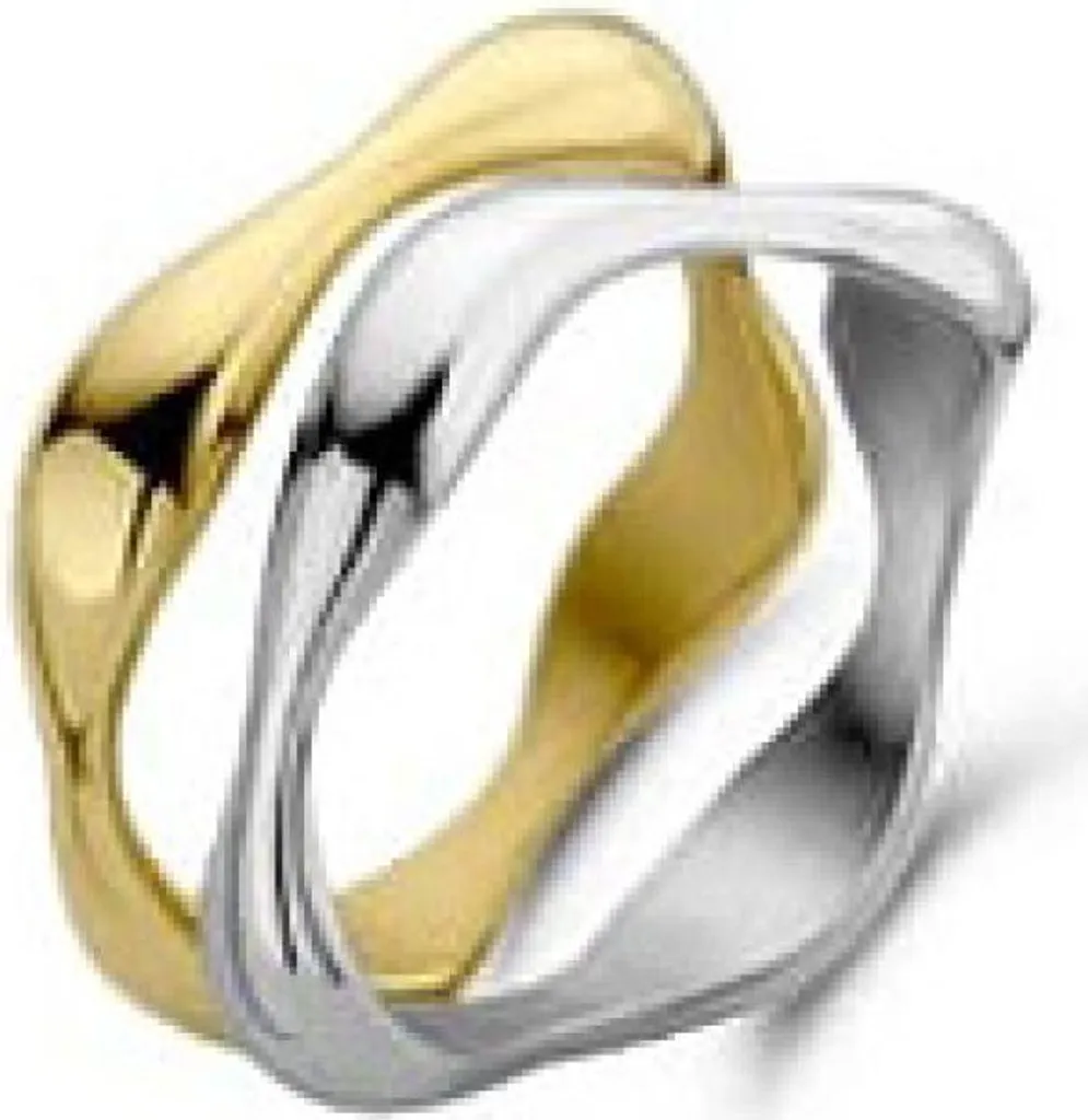 Offerta Set 2 Anelli Victoria Oro/Argento - Prezzo Outlet Online