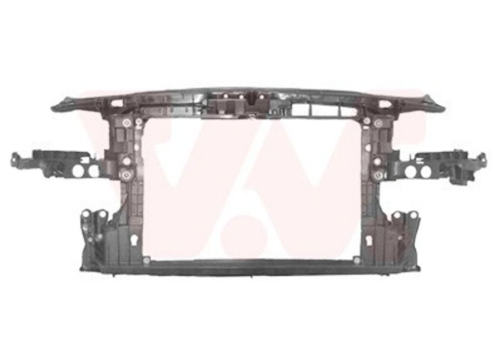 VAN WEZEL 0334668 Schlossträger Frontmaske für AUDI A3 Sportback (8PA) Frontverkleidung