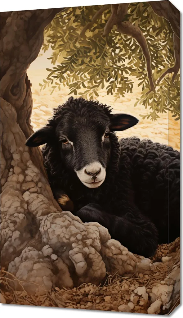 Acquista Quadro 40x70 Calma nell'oscurità - Qualità Top Prezzo OK