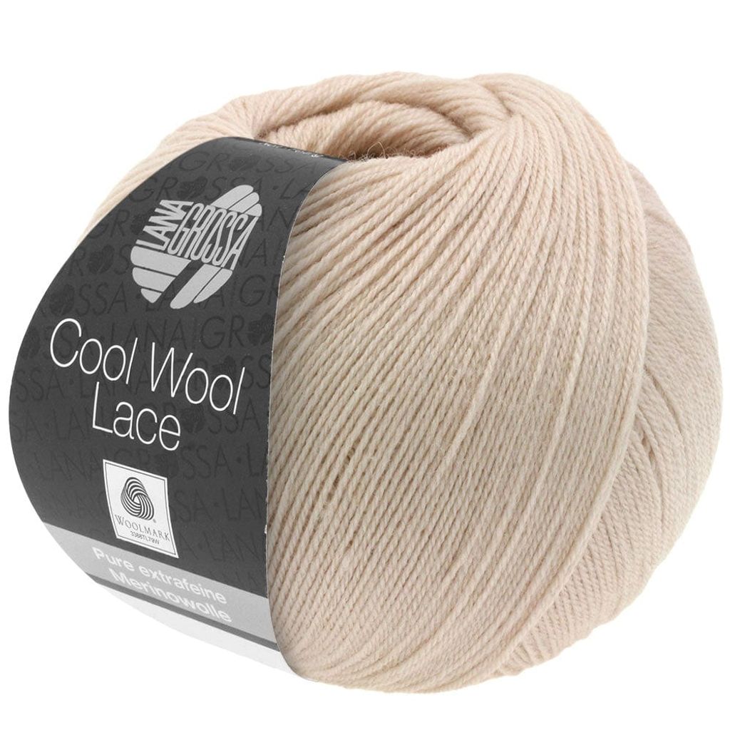 Lana Grossa - Cool Wool Lace 0013 grege Produktbild 