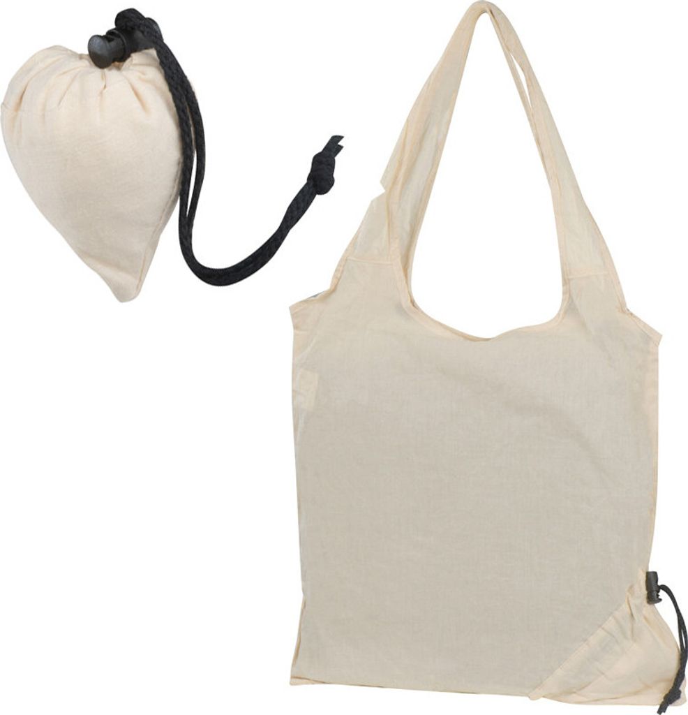 Einkaufstasche zum zusammenfalten / Baumwolltasche Produktbild 