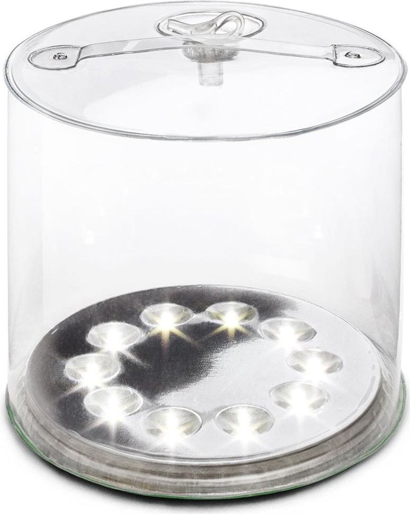 Solarlaterne Luci Original klar 133x133x43mm aufblasbar wasserdicht 65 Lumen 24h Leuchtdauer