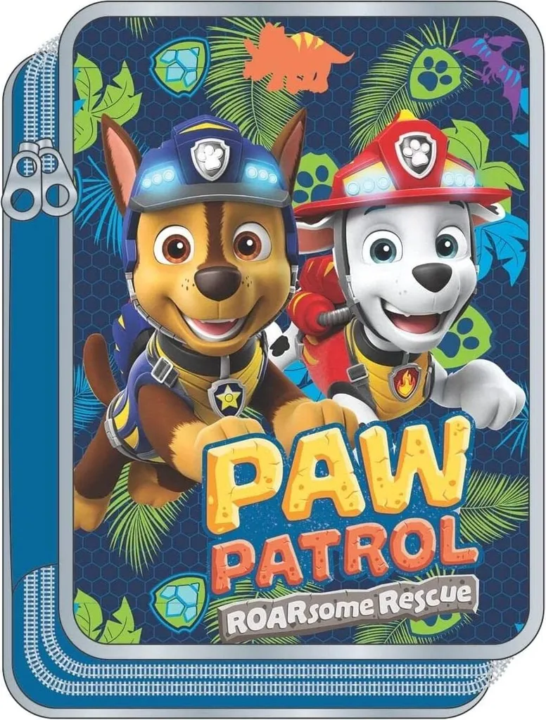 Astuccio Paw Patrol 2 Zip Pieno | Regalo Scuola Originale per Bambini - 8