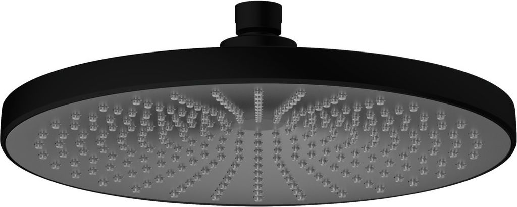 WENKO Regenduschkopf Ultimate Shower, Kopfbrause Ø 25 cm mit Softrain-Funktion, 284 Düsen für sanftes und intensives Wasser, mit 1/2“ Universa...