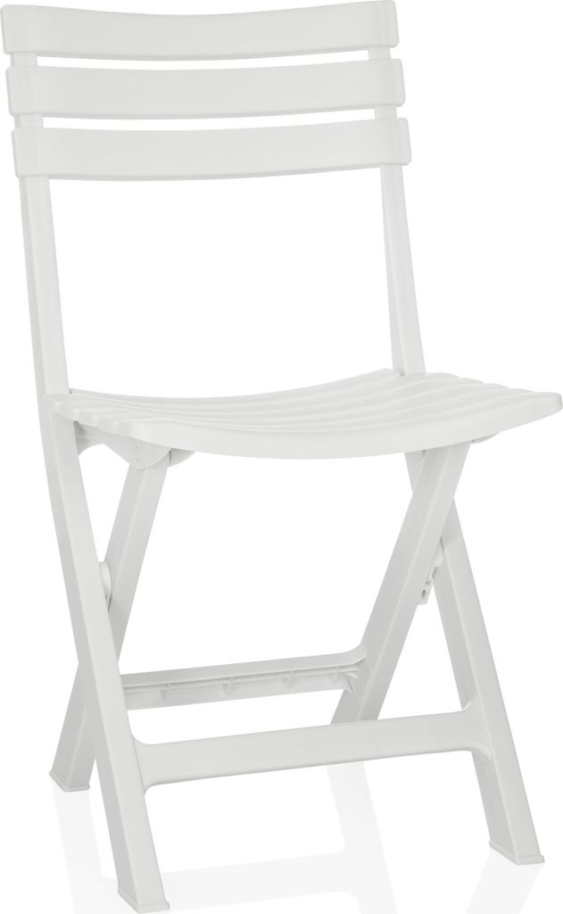 hjh LIVING Outdoor Stuhl Stuhl wetterfest TRAVANO Kunststoff Gartenstuhl, wetterfester Stuhl für Garten Terrasse Balkon