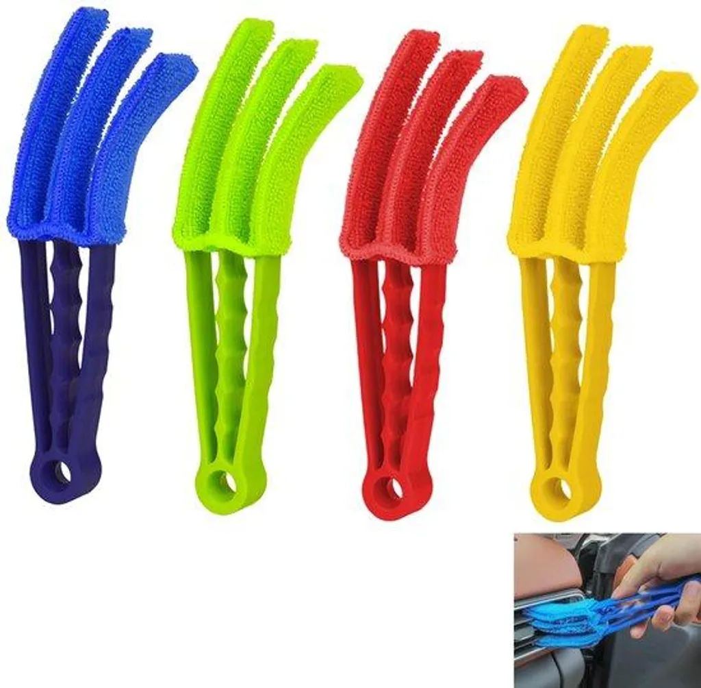 Nettoyeur de stores et radiateurs lot de 4 pièces pour dépoussiérage efficace