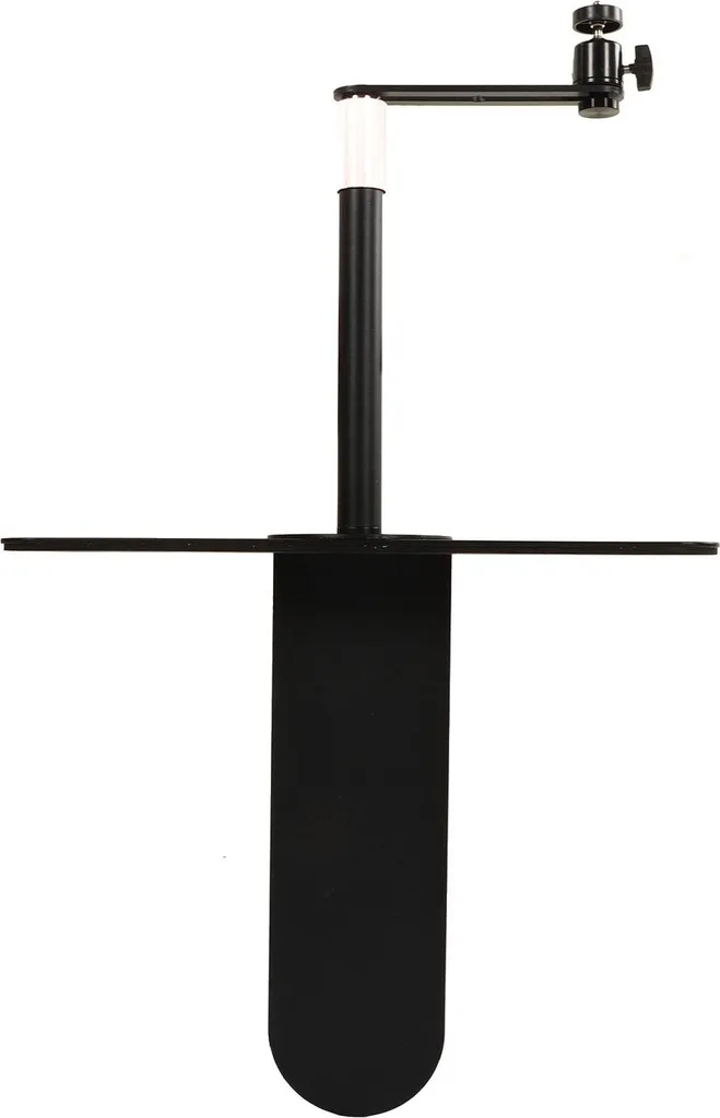 Supporto Proiettore Design Nero - Staffa 360° per Divano e Parete