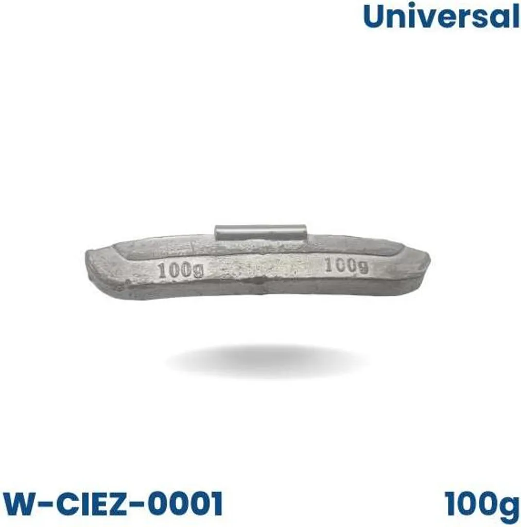Masse d'étalonnage 100g en zinc robuste pour entretien de balance pro