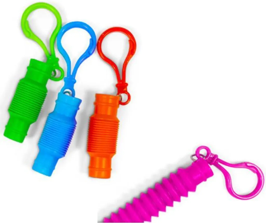 Portachiavi Mini Tubetto Spremibile - Set Regalo Bambini e Feste