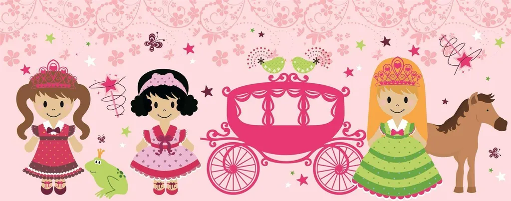 Kit lanterne enfant facile à monter thème Princesse Heyda 22x60 cm