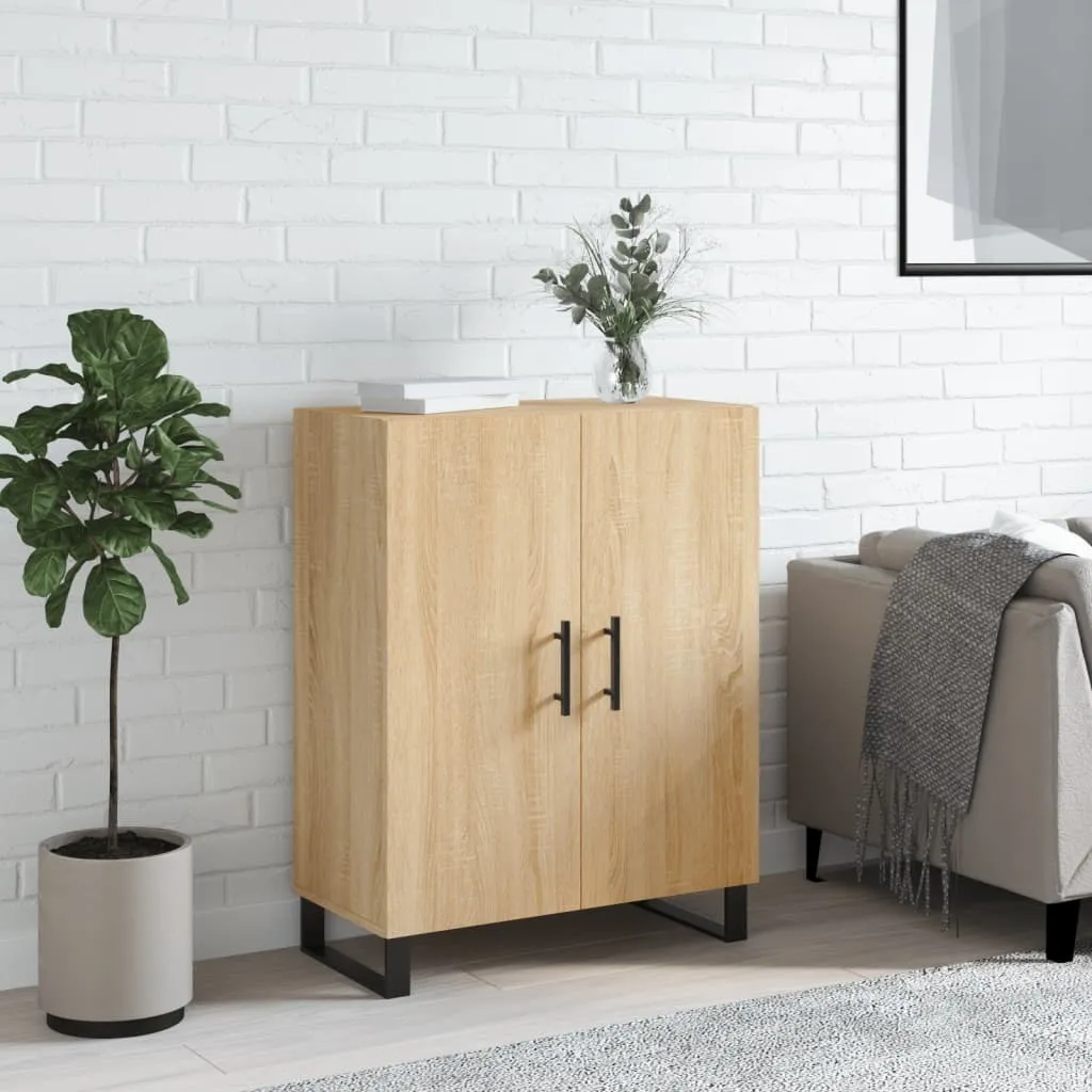 Madia Moderna Rovere Sonoma 69,5x34x90 cm | Mobile Soggiorno Design