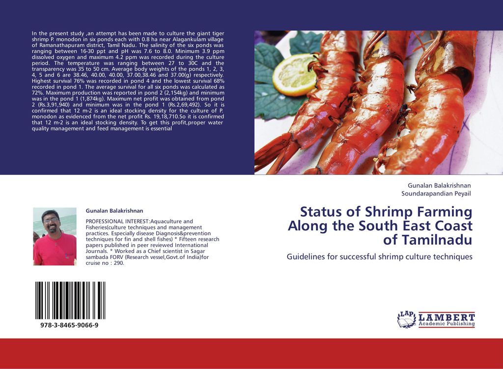 Status of Shrimp Farming Along the South East Coast of Tamilnadu