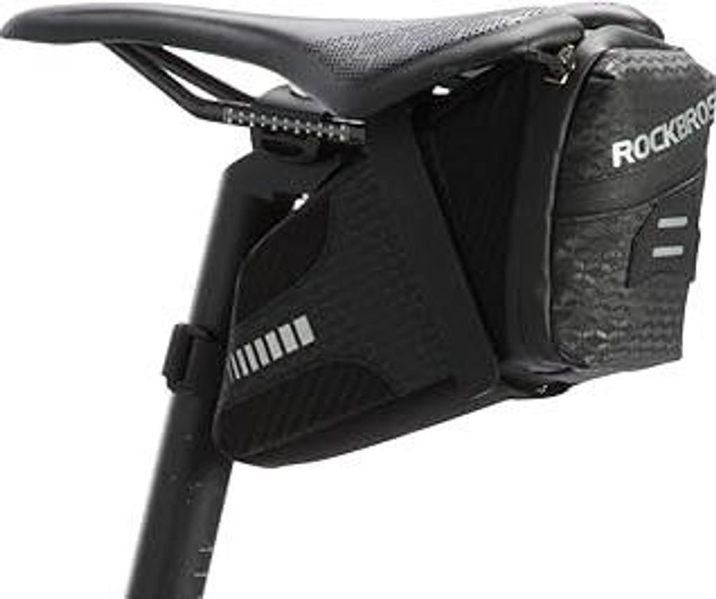 ROCKBROS Fahrrad Satteltasche Fahrradsitz Tasche für MTB Rennrad Faltrad ca.1,5L