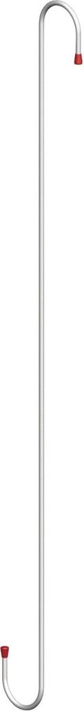 alfer Asthaken 840 mm 840 mm Stahl verzinkt Kappe rot Produktbild 