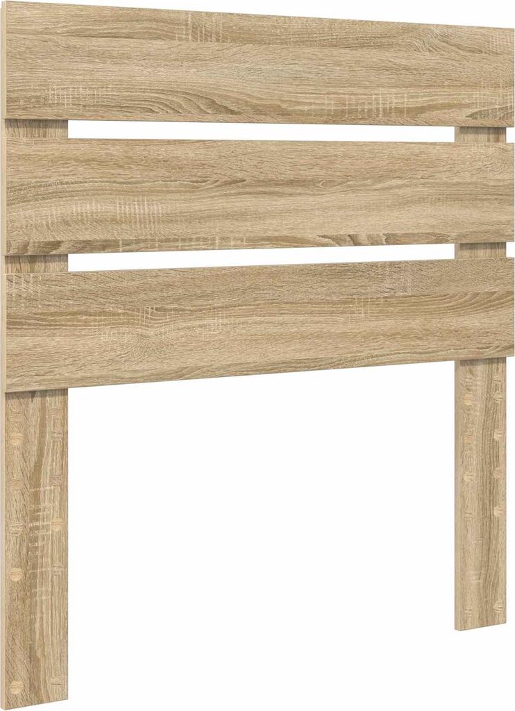 vidaXL Kopfteil Sonoma-Eiche 80 cm Holzwerkstoff