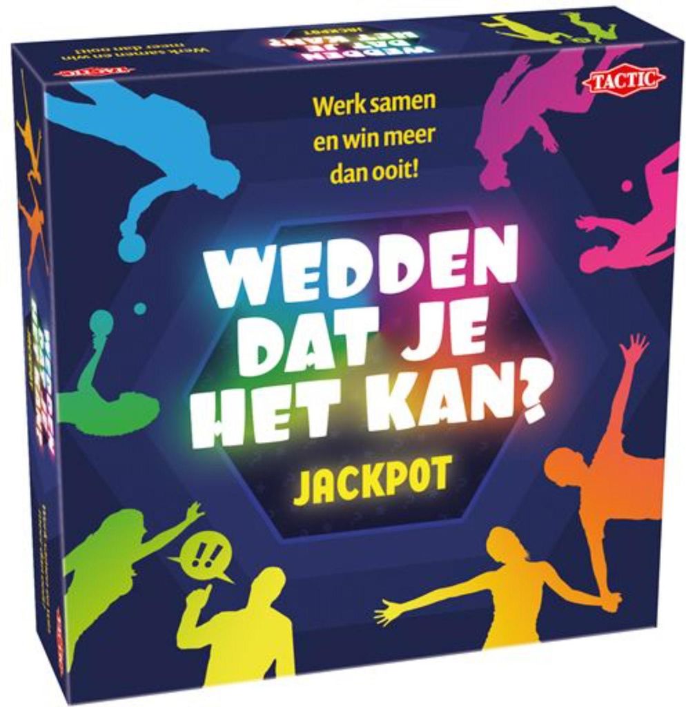 Tactic Wanna Bet Jackpot, Brettspiel, Familie, 8 Jahr(e), 45 min, Familienspiel