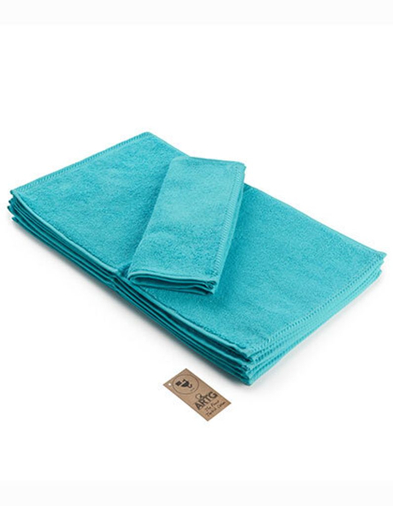A&R 005.50 | Gästetuch Guest Towel / 30 x 50 cm - Farbe: Aqua Blue - Größe: 30 x 50 cm