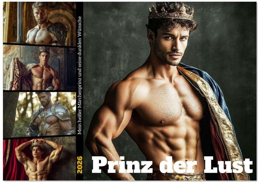 Prinz der Lust (Wandkalender 2026 DIN A2 quer), CALVENDO Monatskalender
