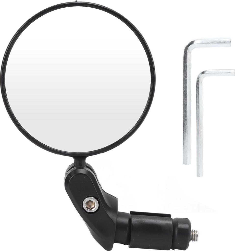 Fahrradspiegel PC Fahrradrückspiegel mit Sechskantschlüssel für Mountainbikes Straße