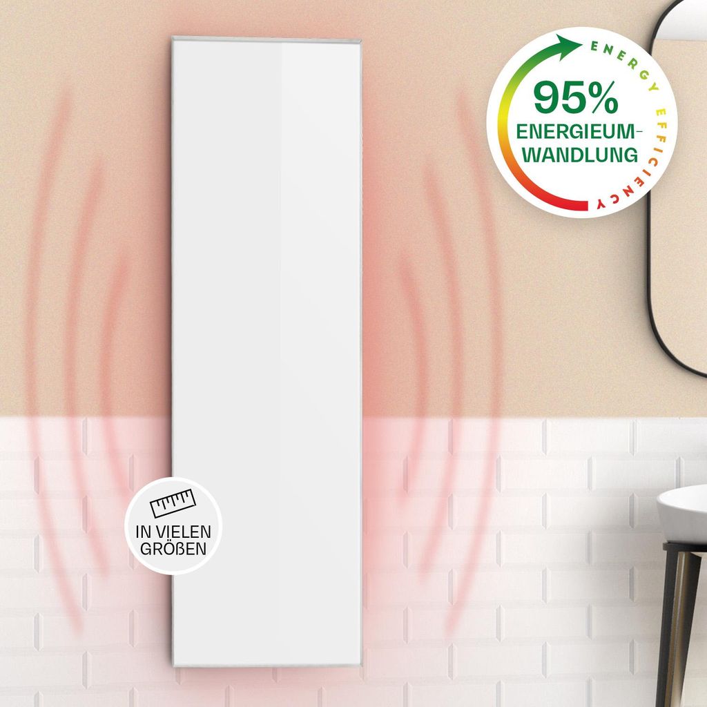 Klarstein Infrarotheizung mit Thermostat, 300W Produktbild 