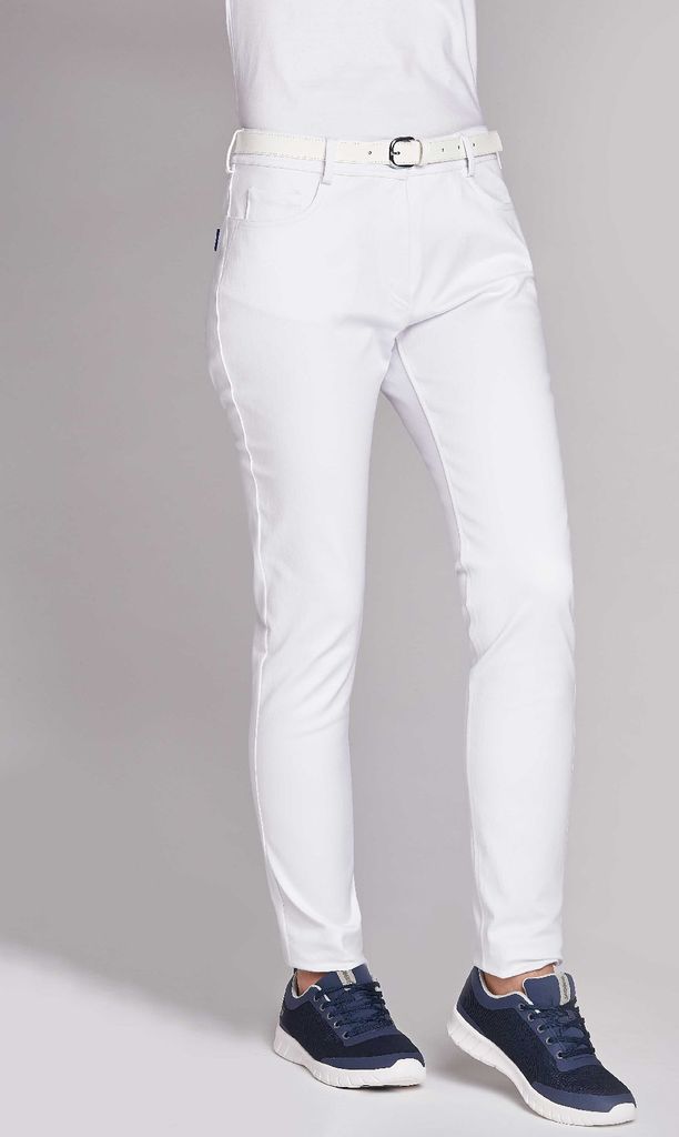 Leiber Damen Hose 08/8271/01 Weiß-38TALL