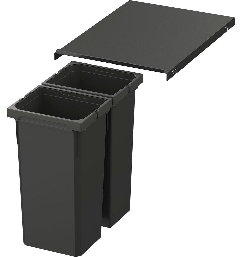 VS ENVI Free Pro Abfalltrennsystem KB 400/Höhe 426 mm Lava