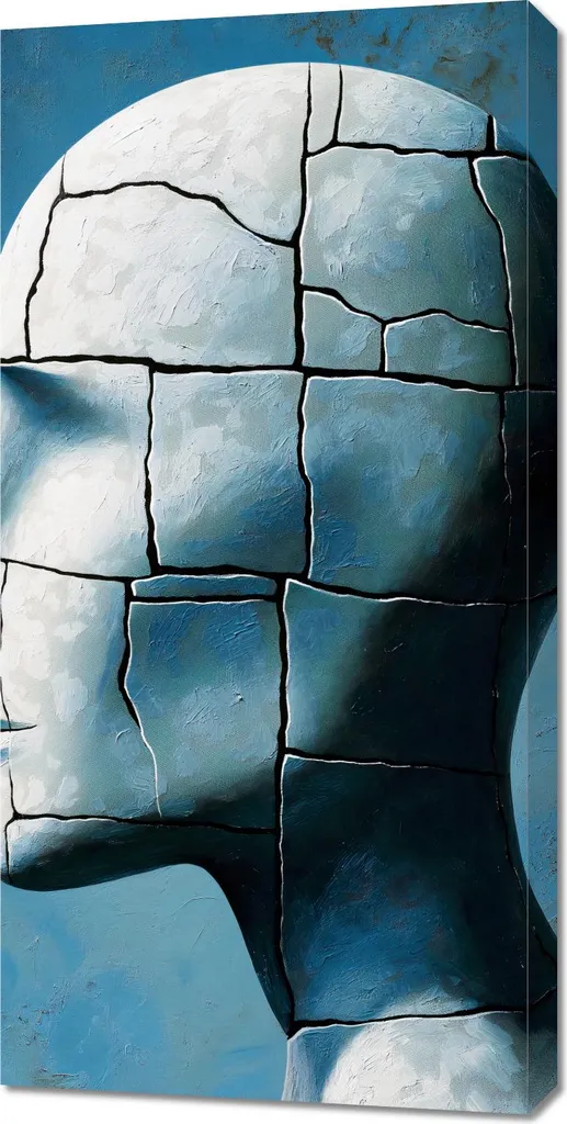 Immagine Deframmentazione Disco 50x100 - Decorazione Parete Geek Chic