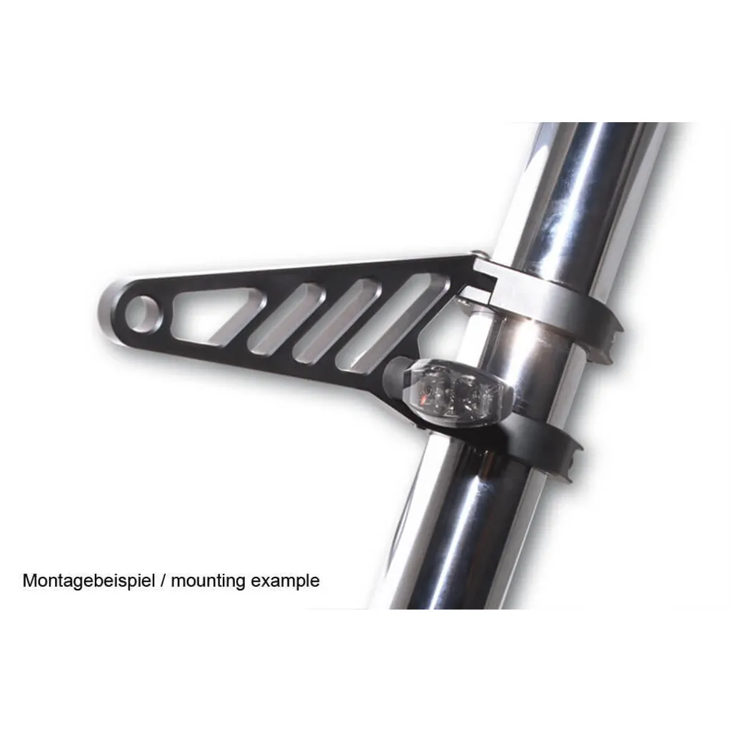 Support de phare moto Highsider long réglable pour fourche 35-37 mm